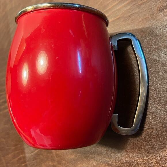 Fiesta scarlet mule mug for cold drinks or cocktails - Picture 5 of 11